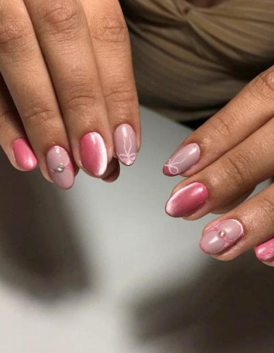 cat eye nail polish