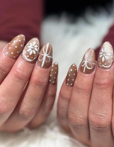 chrismas nail design