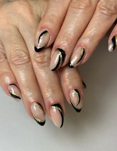 classy short gel nails