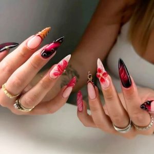 classy spring nail designs