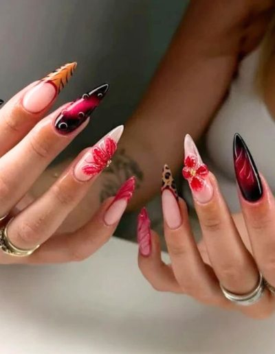classy spring nail designs